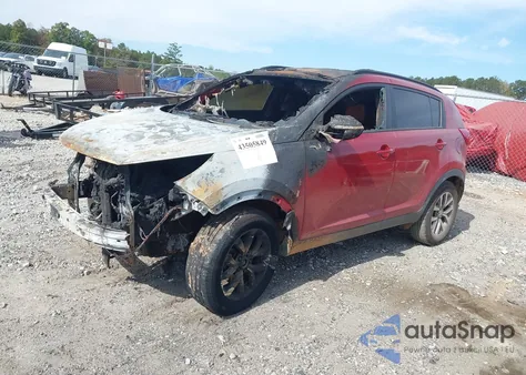 2014 Kia Sportage Lx from USA, damaged, VIN KNDPB3AC1E7548185